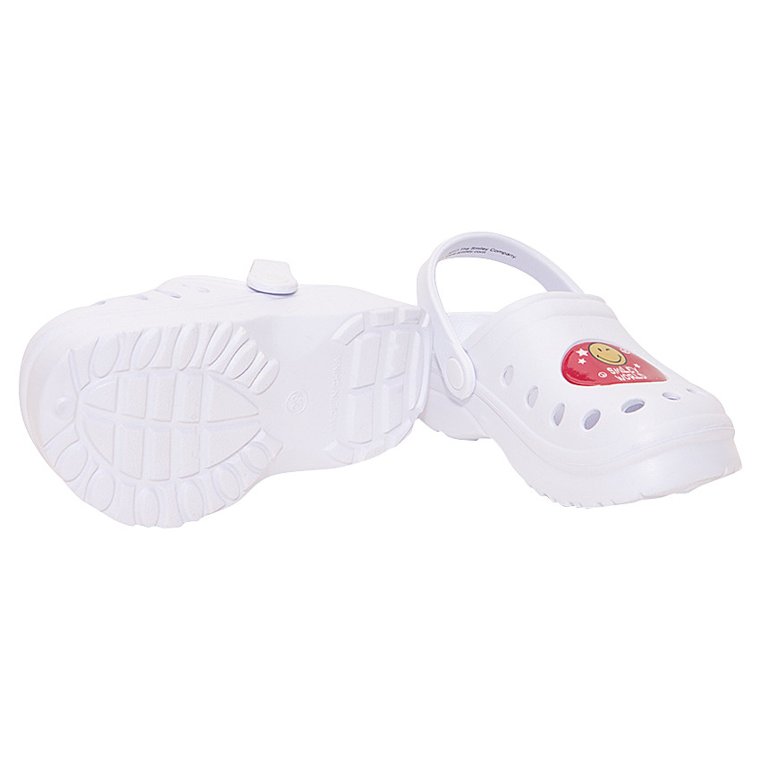 Sabots ajourés en plastique SmileyWorld 