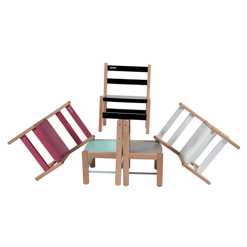 Chaise Basse – Hybride Noir 