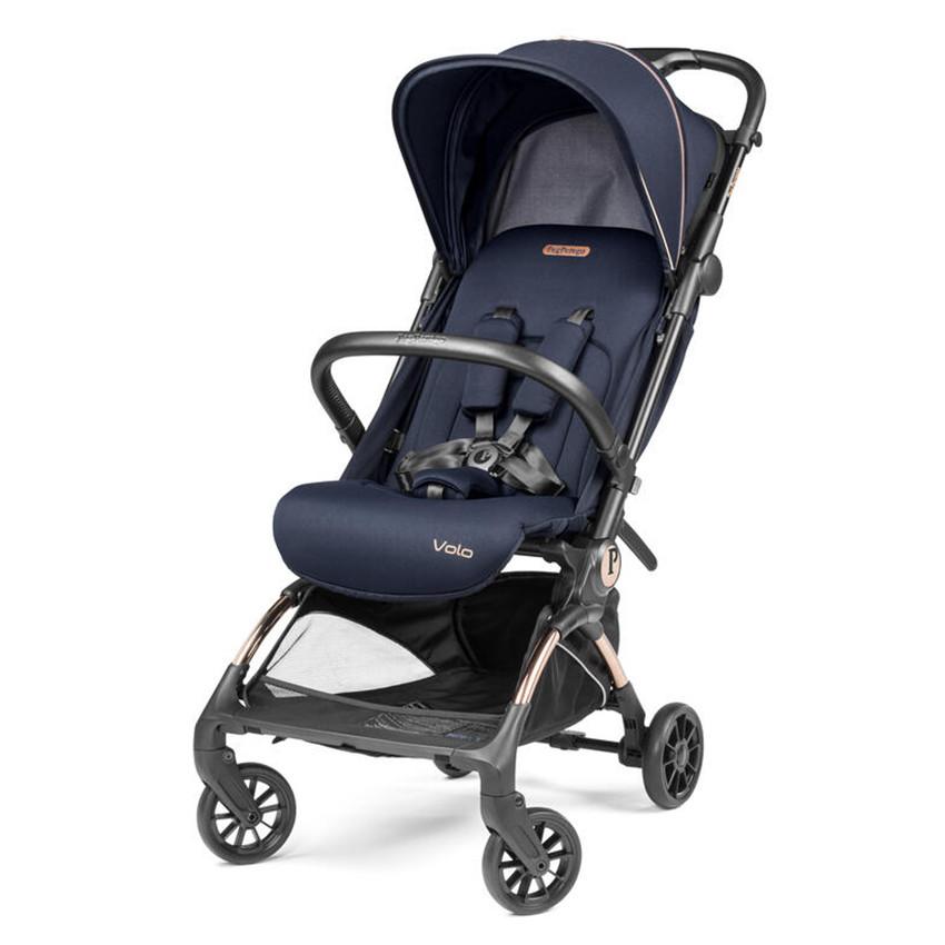 Poussette canne inclinable Volo Ultra Compacte Blue Shine