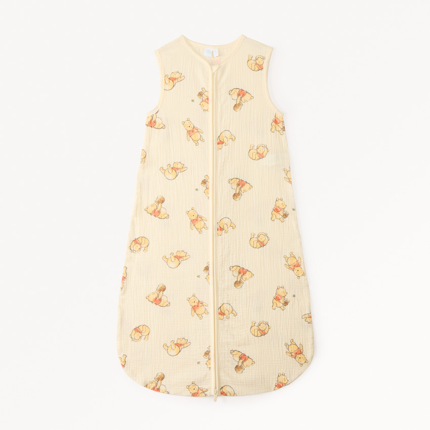 Gigoteuse sans manches en double gaze de coton Winnie l’Ourson Disney pour bébé 