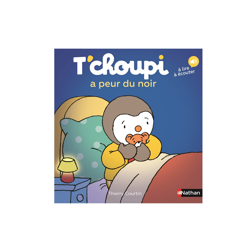 Livre T'choupi a peur du noir 