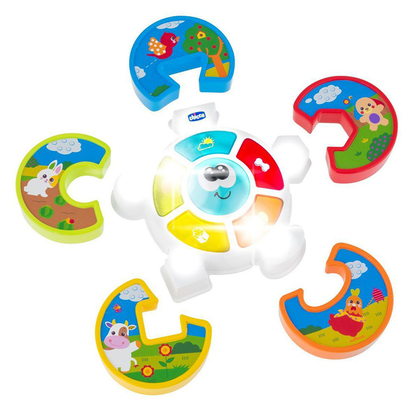 Puzzle électronique des animaux 