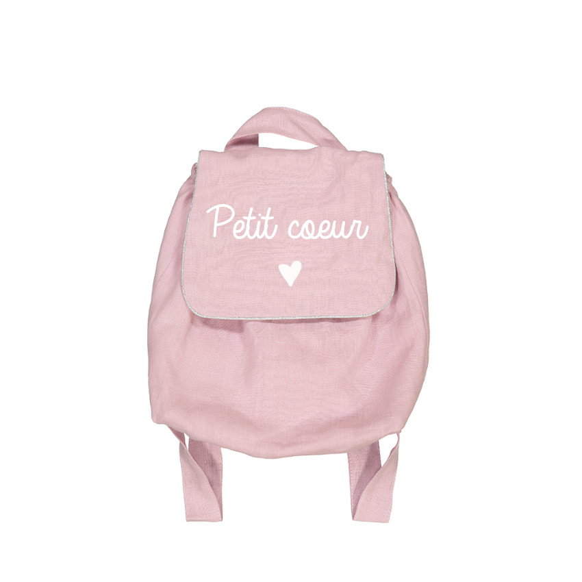 Sac à dos Petit coeur - Rose - Rose