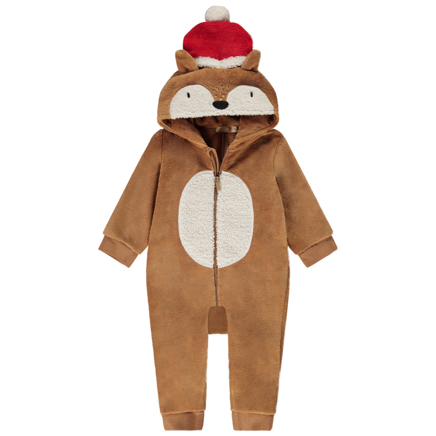 Surpyjama de Noel renard pour bebe garcon Orchestra