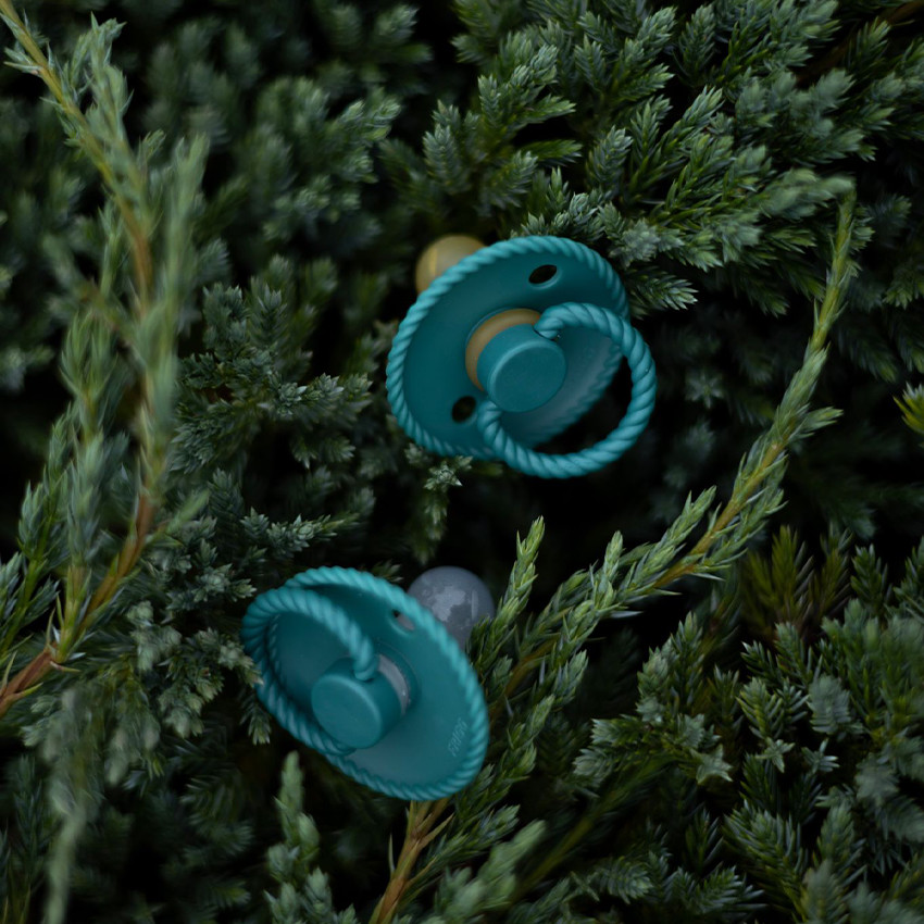 Sucette latex T2 Rope vintage green 