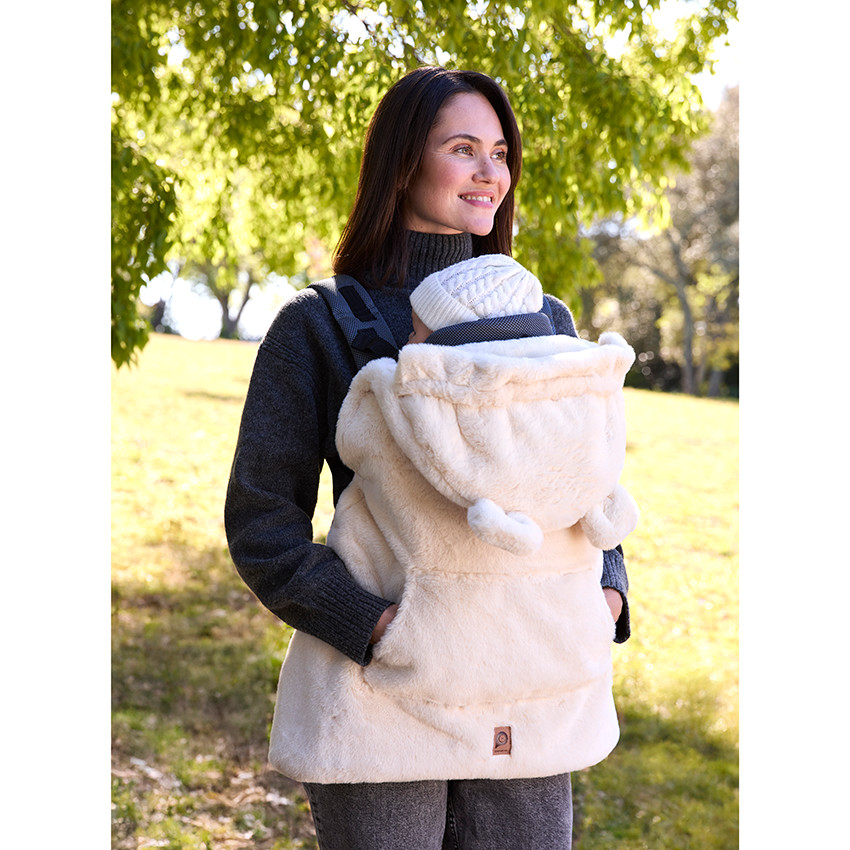Protection froid Nours pour porte bébé 