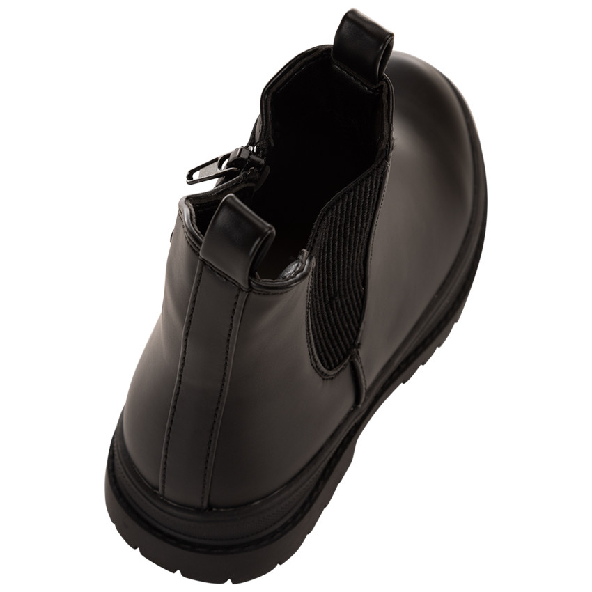 Bottines zippées à semelle chunky pour fille 
