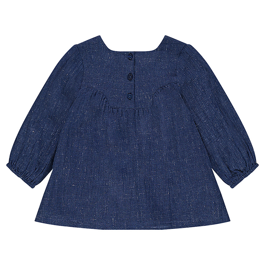 Tunique pailletée avec broderies et miroirs  