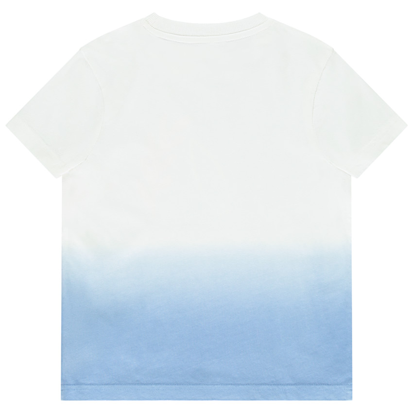 T-shirt manches courtes printé effet dégradé garçon 