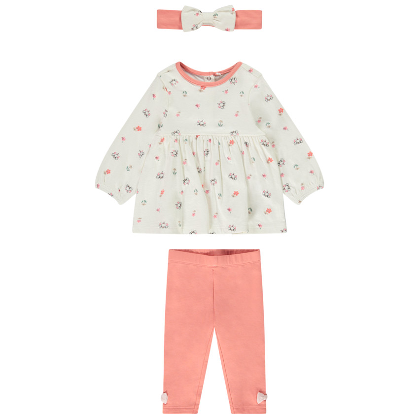 Ensemble 3 pièces imprimé Marie Disney pour bébé fille 