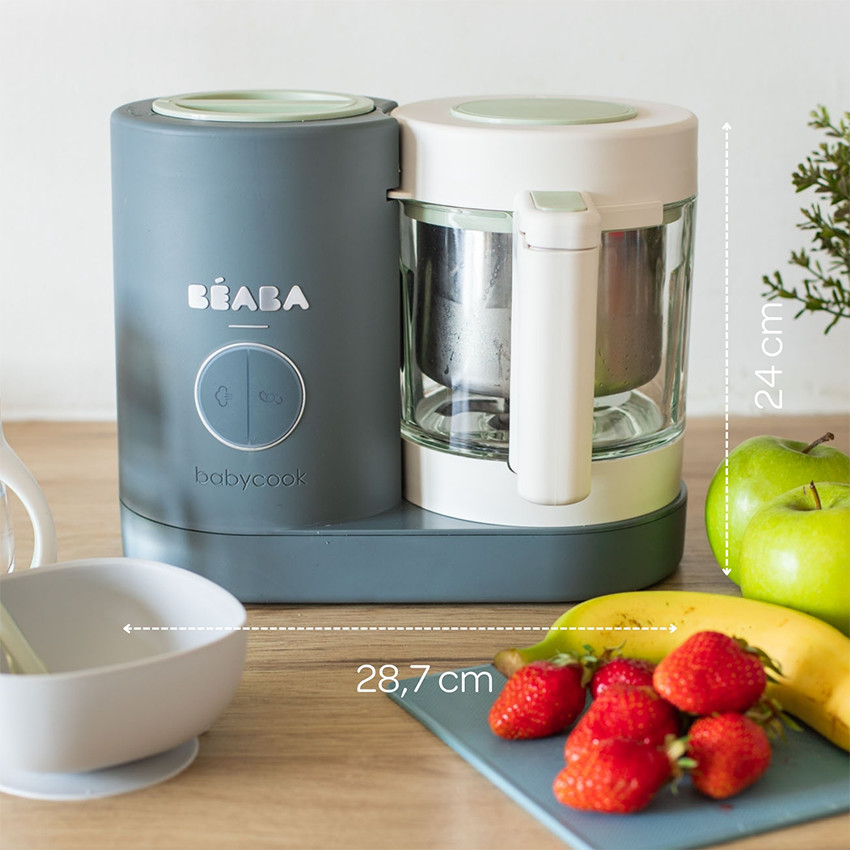 Babycook Néo robot cuiseur bébé 6 en 1 made in France gris mineral 