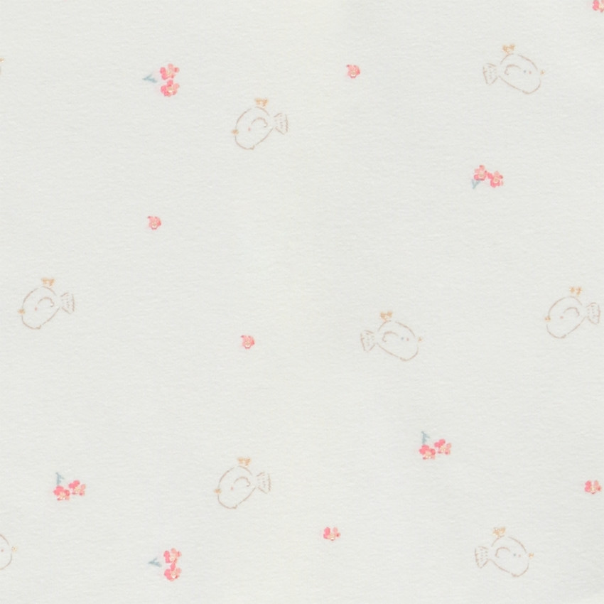 Ensemble 2 pièces avec salopette pour bébé fille 