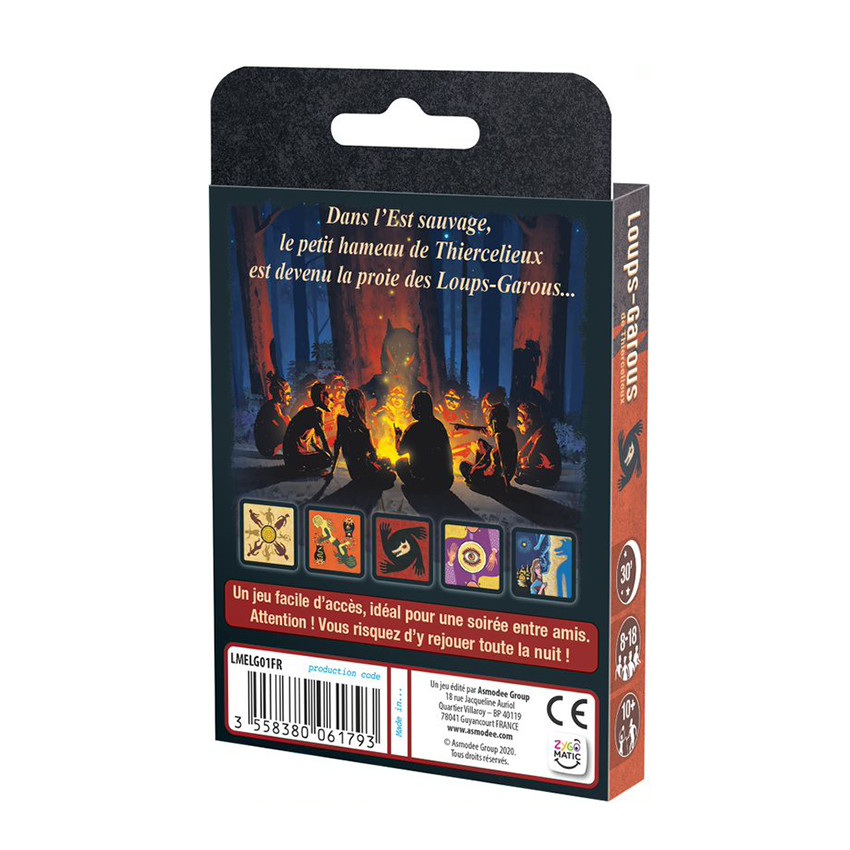 Jeux de Société - Loups Garous Classique Eco 