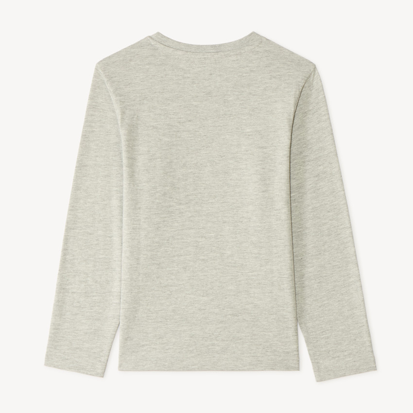 T-shirt manches longues print fantaisie pour garçon 