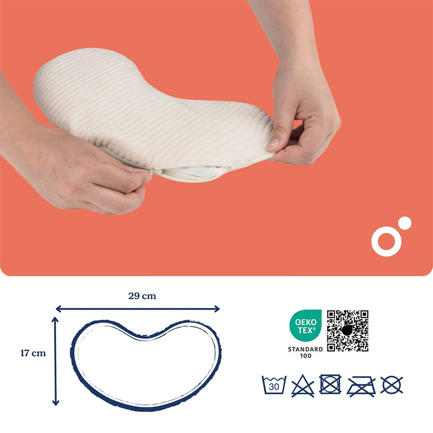 Bouillotte sèche Snoogy Mom Corduroy Sand 