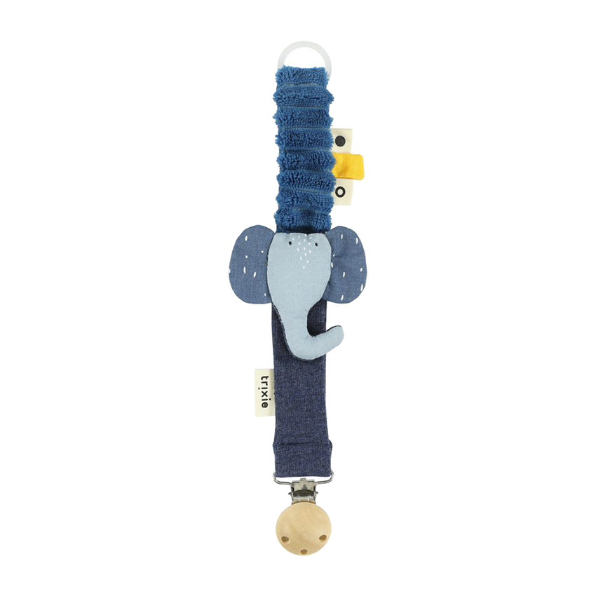 Attache sucette Mrs Elephant 