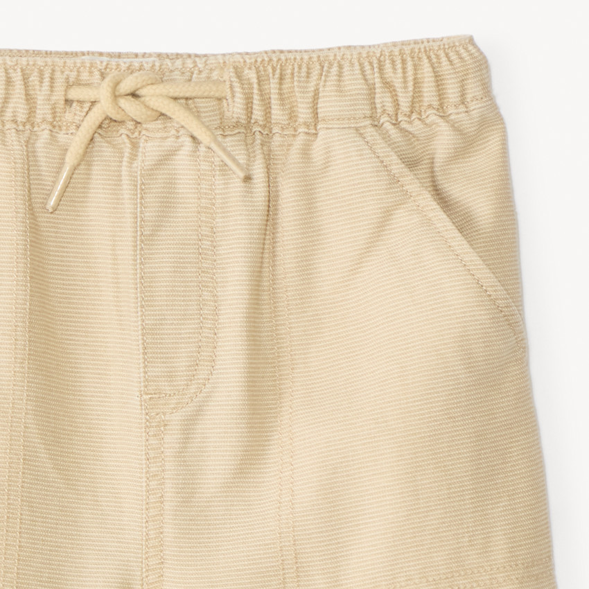 Bermuda en toile texturée pour bébé garçon  