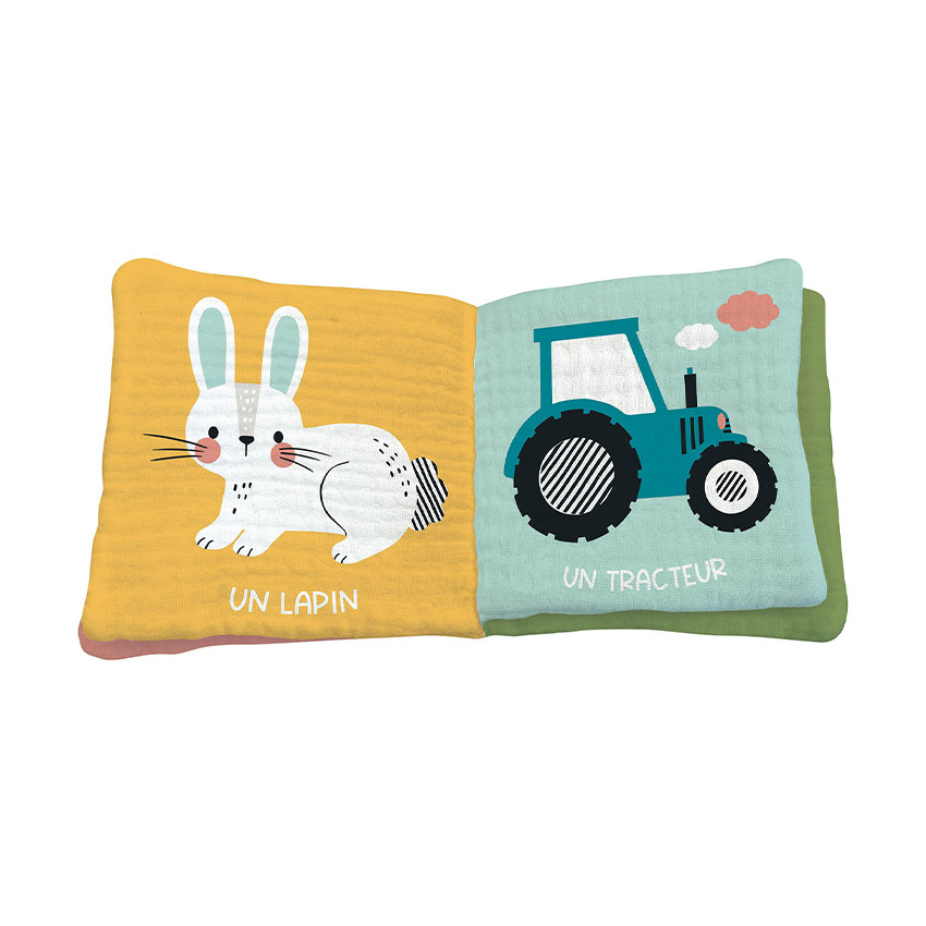 Mon premier livre en lange "La ferme" 