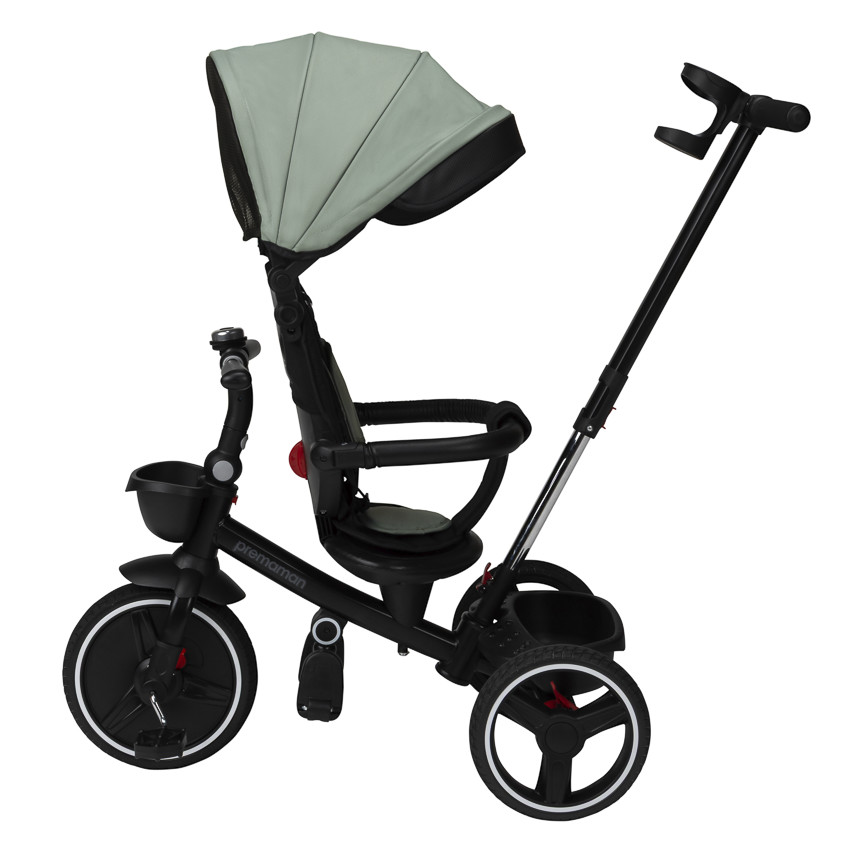 Tricycle évolutif Triky vert/noir 