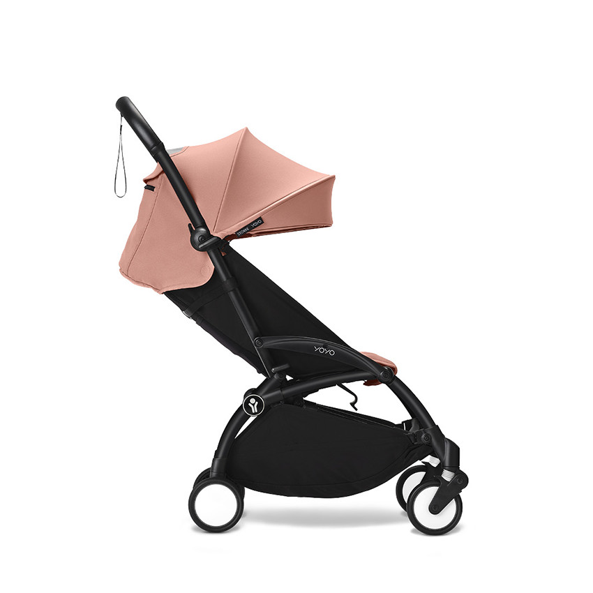 Poussette Stokke® YOYO³ à partir de 6 mois - cadre noir/ginger 