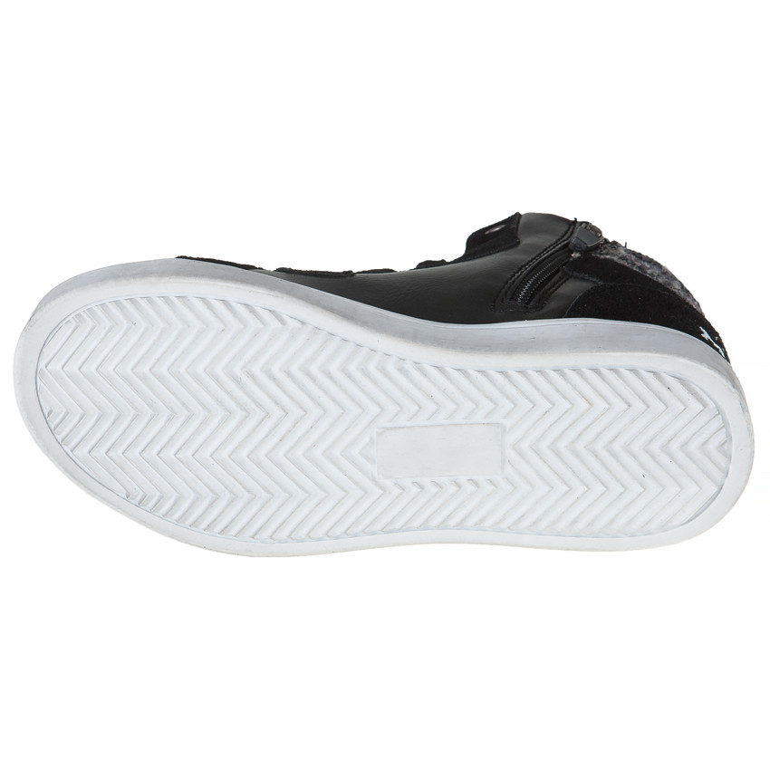 Baskets montantes à scratch et zip US Marshall du 36 au 38 