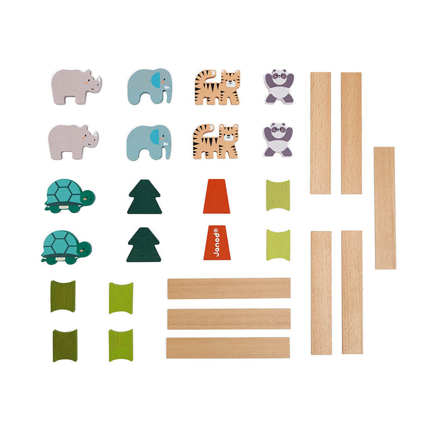 Jeu de construction Les Animaux Equilibristes Main Jeu de construction Les Animaux Equilibristes