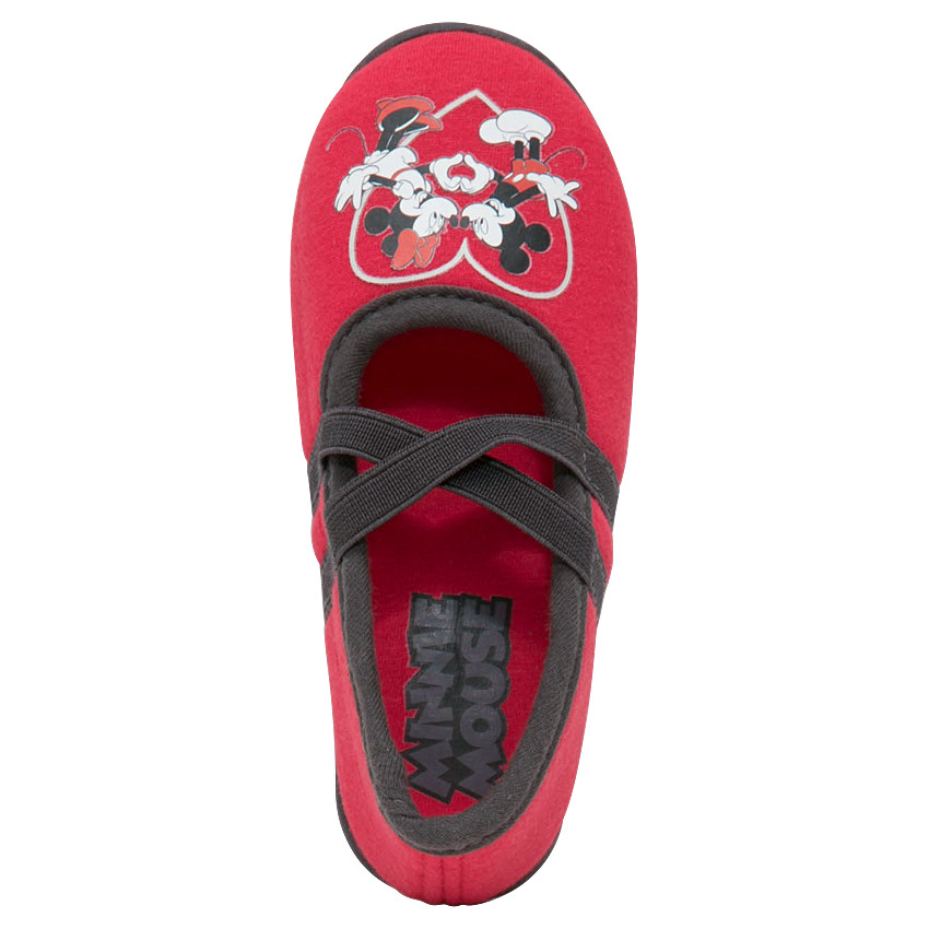 chaussons forme babies en jersey print Disney Mickey & Minnie 