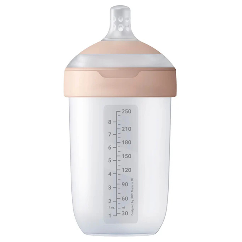Biberon Mammafeel 250ml - Nude (Difrax) - Image 1