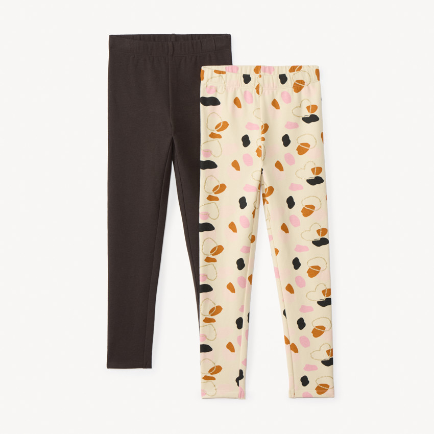 Lot de 2 caleçons molletonnés pour fille