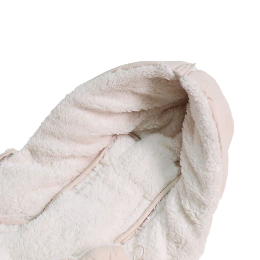 Chancelière doublée sherpa Hoody 2.0 sand cream 