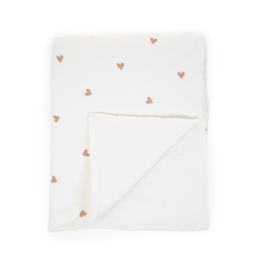 Couverture 80 x 100 cm - Coeurs 