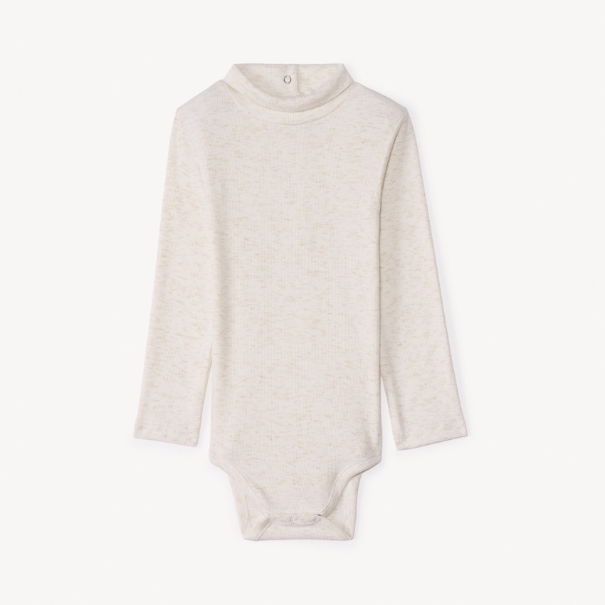 Body manches longues à col roulé pour bébé fille