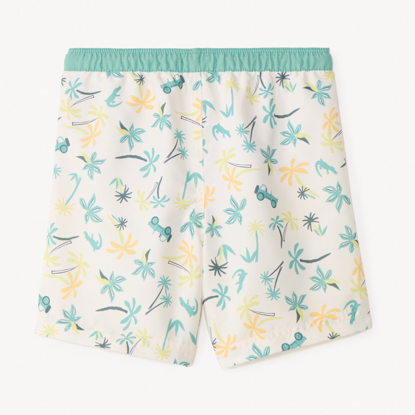 Short de bain imprimé fantaisie pour bébé garçon 