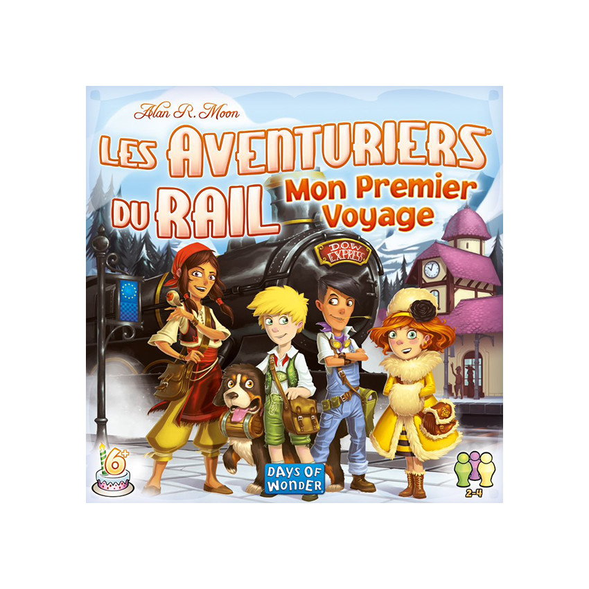 Jeux de Société - Aventuriers du Rail - Mon Premier Voyage 