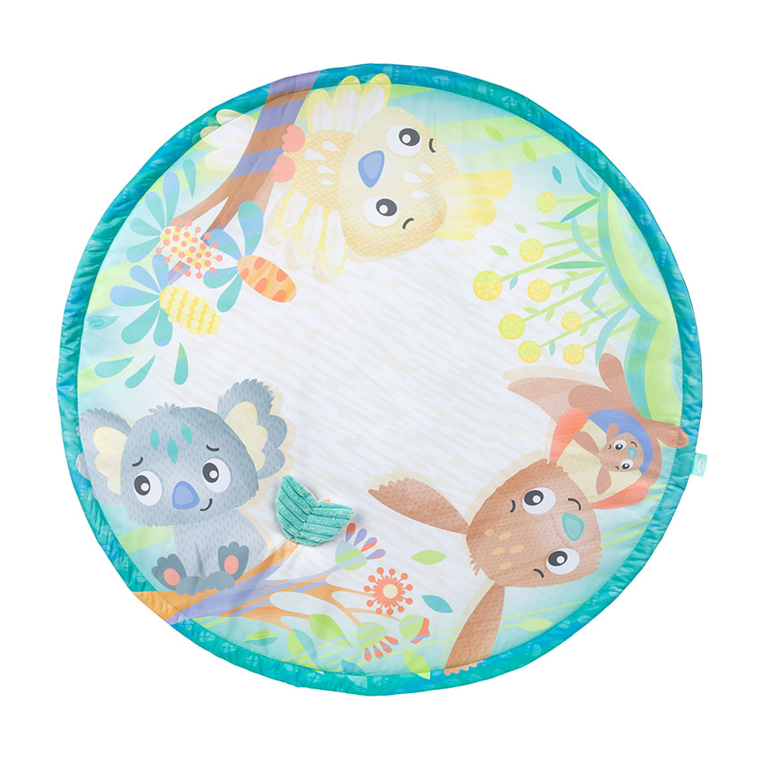 Tapis d'éveil avec arche en bois Fauna Friends Botanical 