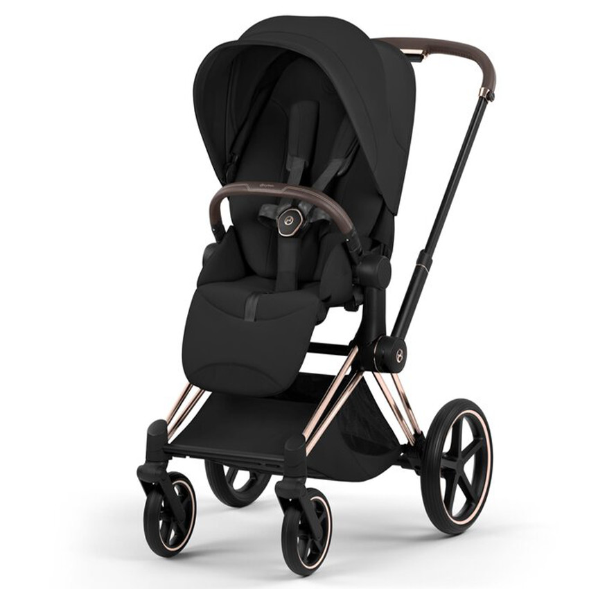 Habillage siège poussette Priam/e-Priam-Style Collection Sepia Black 