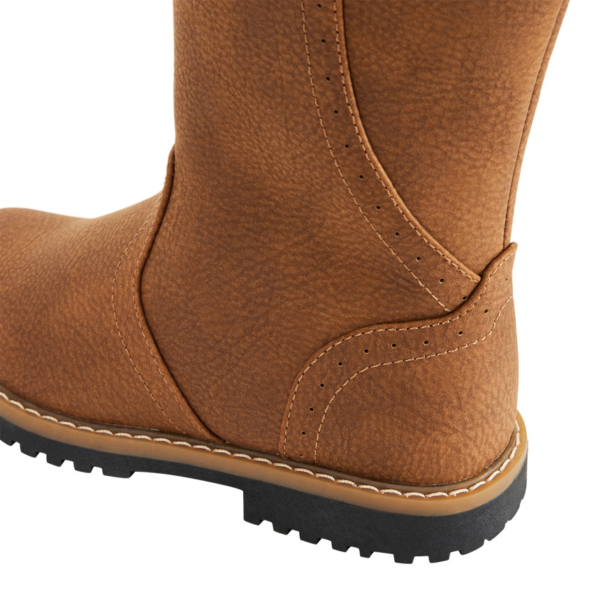 Bottes cavalières à double boucle pour fille 