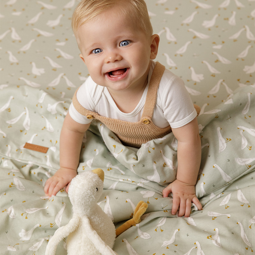 Parure de lit bebe 100 x 140 cm Little Goose Little Dutch