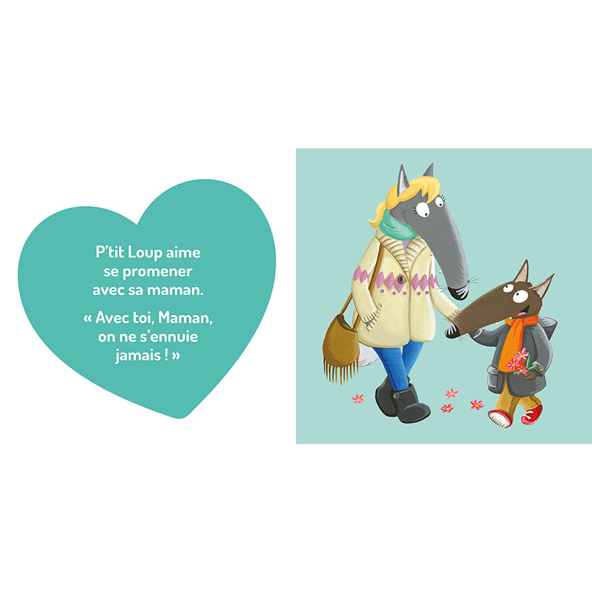 Livre "P'tit Loup aime sa maman" 