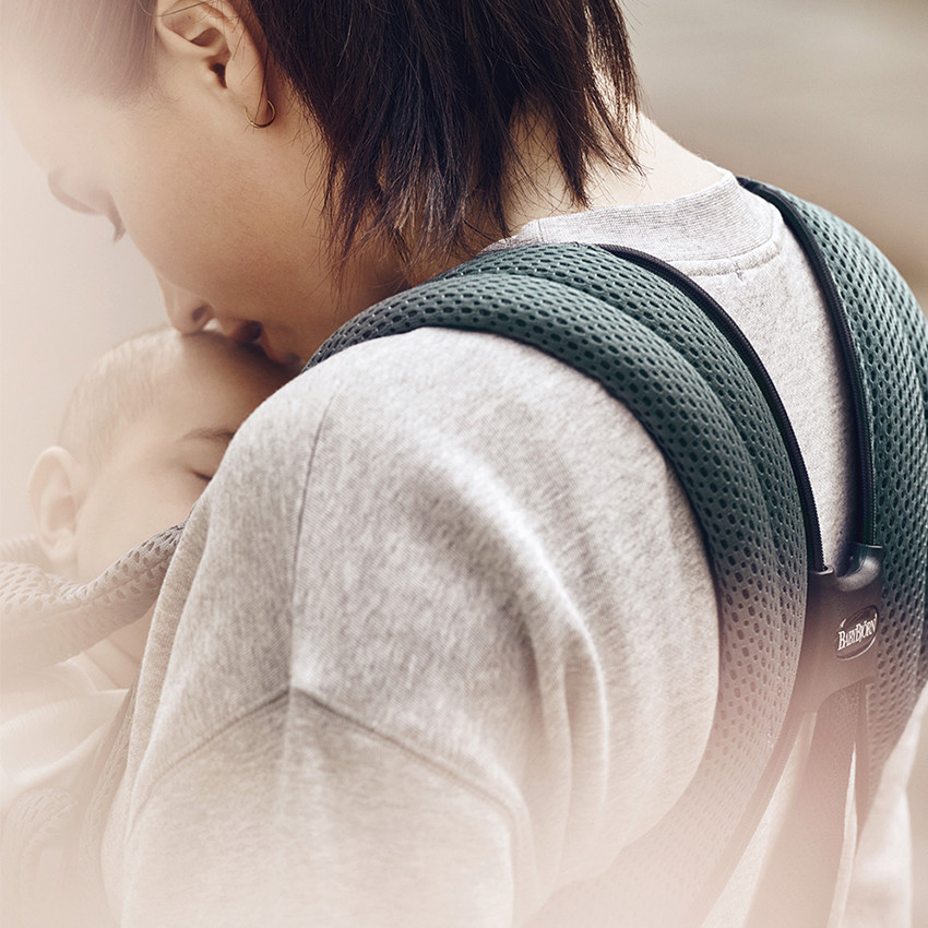 Porte-bébé Move en Mesh 3D - Vert sauge 