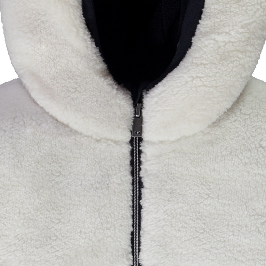 Doudoune sans manches bi-matière pour bébé garçon 