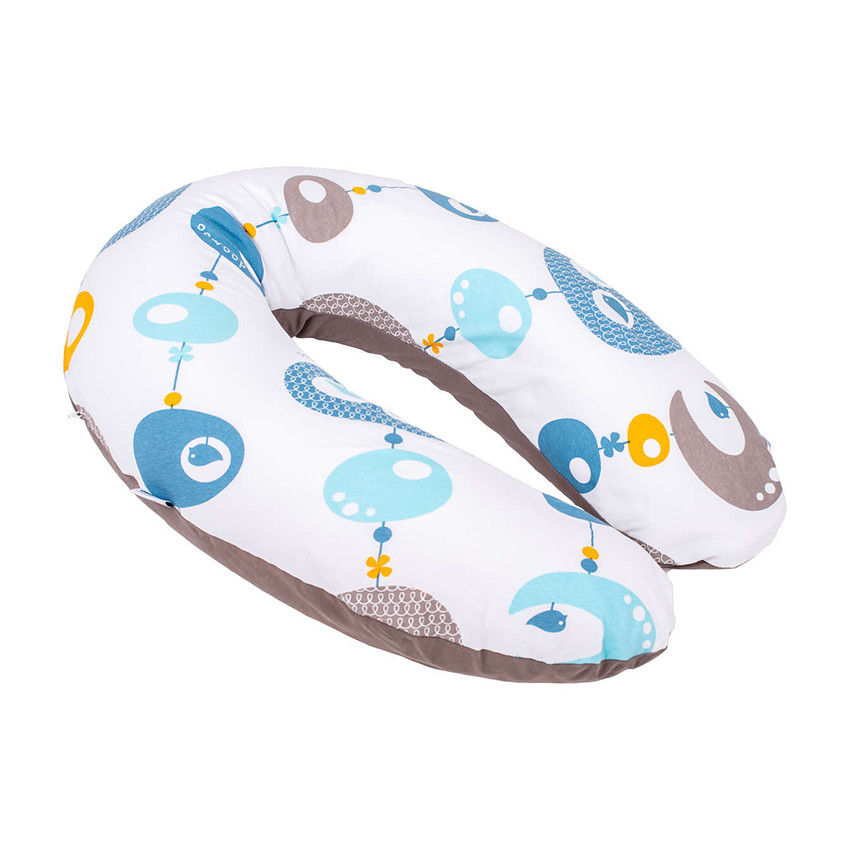 Coussin d’allaitement Doomoo – Bird/Blue 