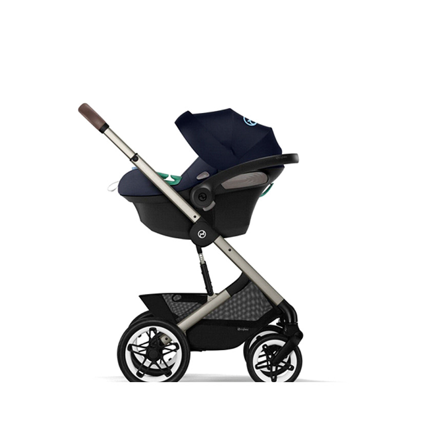 Poussette Talos S Lux Châssis Taupe - Sky Blue 