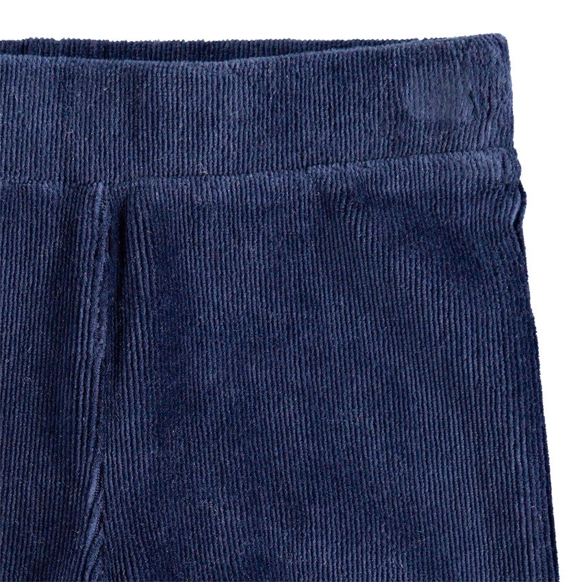 Legging en velours uni 