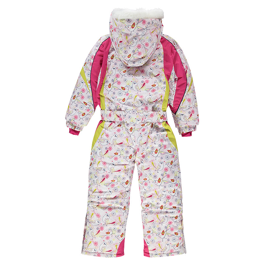 Combinaison de ski doubl e micropolaire capuche amovible