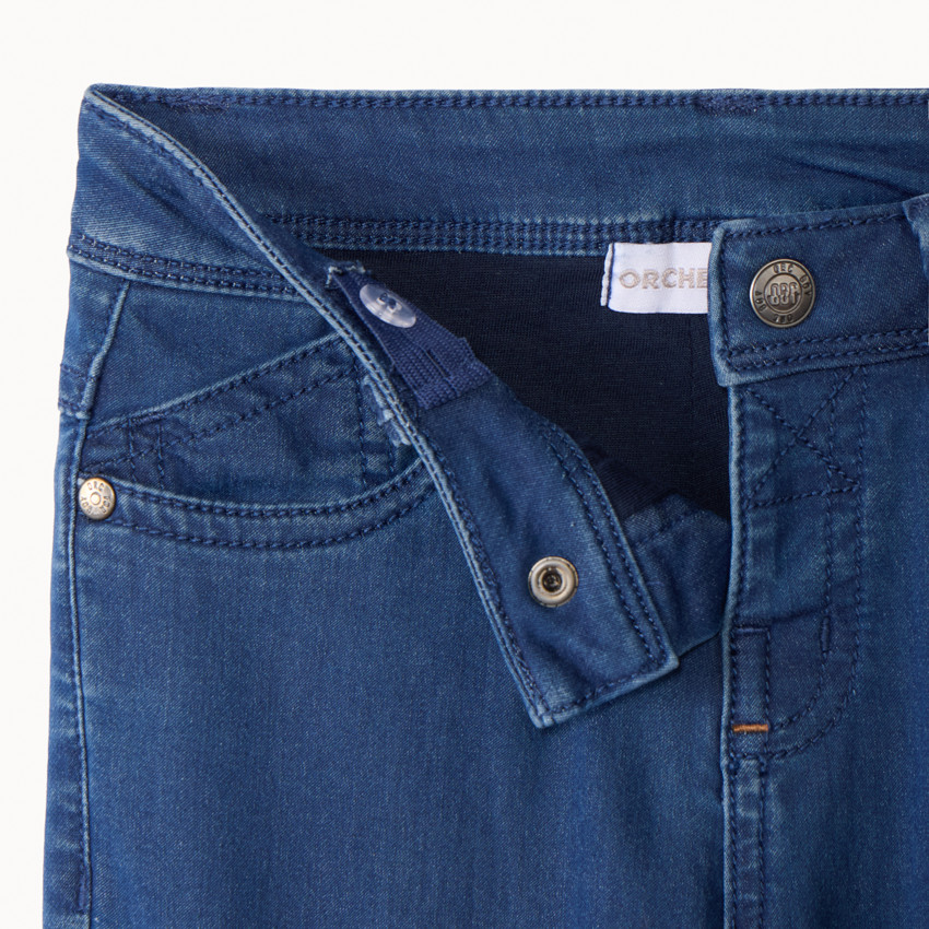 Jean effet denim doublé avec poche ludique pour bébé garçon  