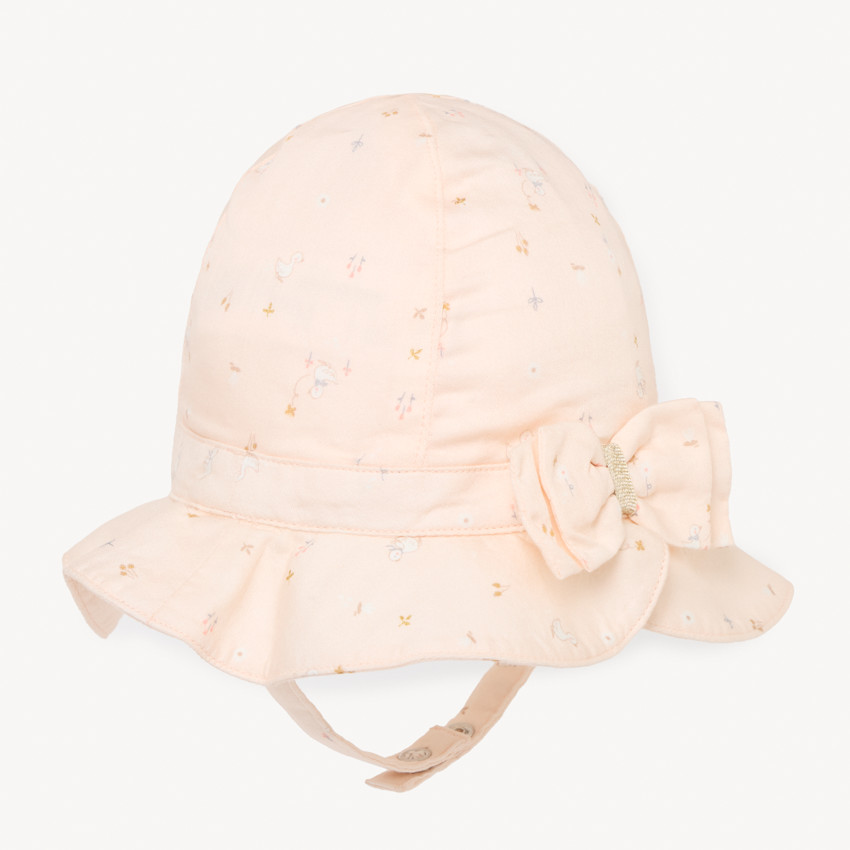 Charlotte imprimé fantaisie avec nœud pour bébé fille