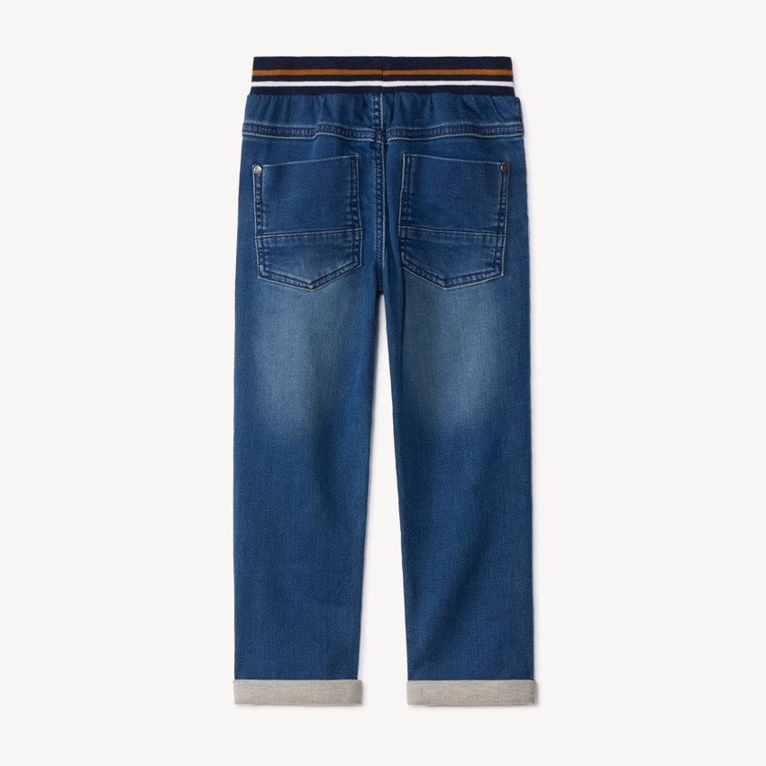 Jean style denim élastiqué pour garçon 