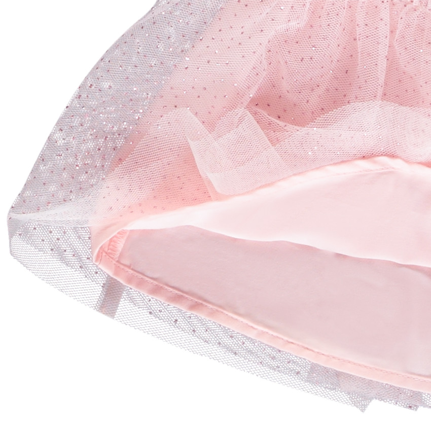 Jupe patineuse en tulle pailleté pour bébé fille 