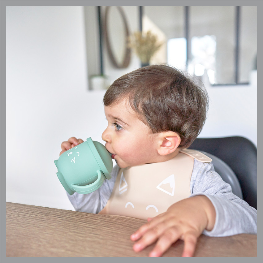 Tasse d'apprentissage - Isy renard - Bleu (Babymoov) - Image 5
